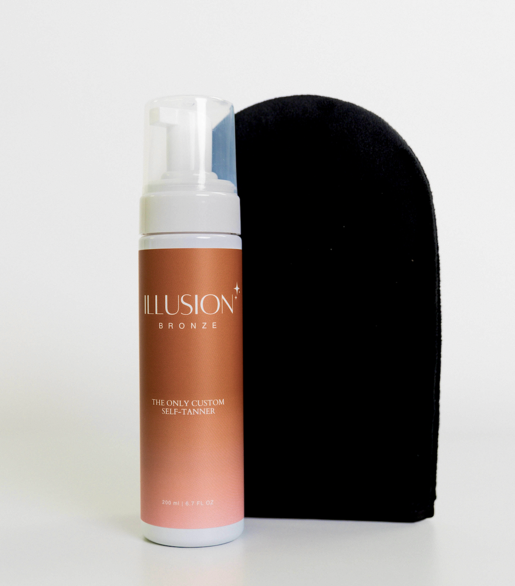 The Only Custom Self-Tanner and Application Mitt