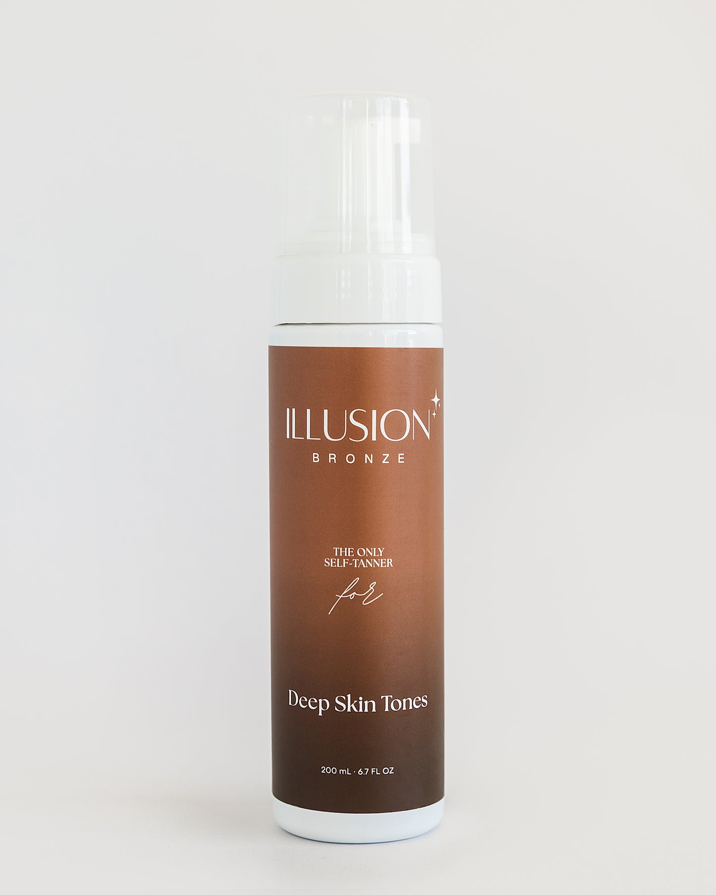 The Deep Skin Tone Self-Tanner + Application Mitt